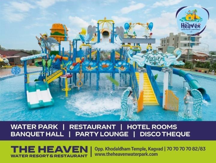The Heaven Water Park And Resort & Restaurant Virpur Exterior photo